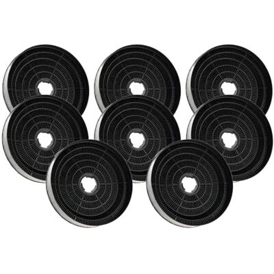 AllSpares Filtre à charbon (8 pcs.) pour hottes aspirantes Adapté pour Candy KFC6918 / 35602061 et Airlux CR390 (Ø170x35mm) - Publicité AllSpares Filtre à charbon (8 pcs.) pour hottes aspirantes Adapté pour Candy KFC6918 / 35602061 et Airlux CR390 (Ø170x35mm) - Publicité