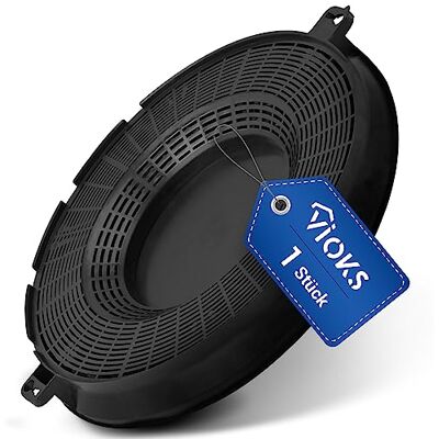 VIOKS Filtre pour hotte aspirante Ø 236 mm de rechange pour AEG 902980050/6 et filtre à charbon actif pour hotte aspirante avec filtre à charbon actif - Publicité VIOKS Filtre pour hotte aspirante Ø 236 mm de rechange pour AEG 902980050/6 et filtre à charbon actif pour hotte aspirante avec filtre à charbon actif - Publicité
