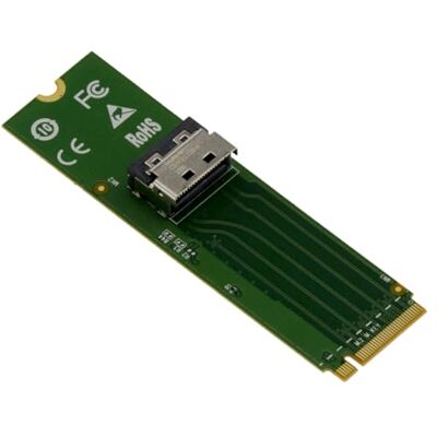 KALEA-INFORMATIQUE Adaptateur M.2 NVMe vers MCIO PCIe 5.0 - Publicité KALEA-INFORMATIQUE Adaptateur M.2 NVMe vers MCIO PCIe 5.0 - Publicité