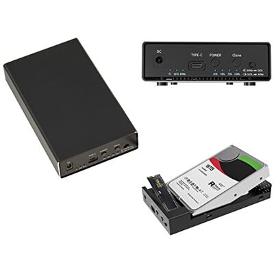 Boîtier en aluminium USB pour HDD/SSD - Clonage - Publicité Boîtier en aluminium USB pour HDD/SSD - Clonage - Publicité