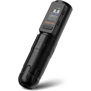 Ambition Soldier Max Machine à Tatouer Rotative Sans Fil Machine Tatouage 4.0mm Course, Système Stabilisation, Mode Fréquence, Alimentation 2400mAh pour Pros - Publicité Ambition Soldier Max Machine à Tatouer Rotative Sans Fil Machine Tatouage 4.0mm Course, Système Stabilisation, Mode Fréquence, Alimentation 2400mAh pour Pros - Publicité