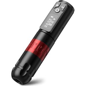 Ambition Soldier Machine à Tatouer Sans Fil Stylo Rotatif Machine Tatouage 4.0mm Course, Batterie 2400mAh, Moteur Sans Charbon pour Artistes Professionnels - Publicité Ambition Soldier Machine à Tatouer Sans Fil Stylo Rotatif Machine Tatouage 4.0mm Course, Batterie 2400mAh, Moteur Sans Charbon pour Artistes Professionnels - Publicité