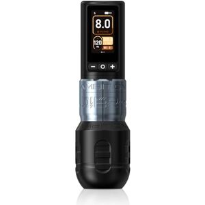 Ambition Soldier 270 Machine à Tatouer Rotative Machine Tatouage Stylo à Cartouches Sans Fil, Moteur Brushless Couple 270 g.cm, Course 4.0mm, Batterie 2400mAh Écran Tactile - Publicité Ambition Soldier 270 Machine à Tatouer Rotative Machine Tatouage Stylo à Cartouches Sans Fil, Moteur Brushless Couple 270 g.cm, Course 4.0mm, Batterie 2400mAh Écran Tactile - Publicité