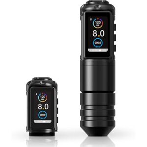 Ambition Ninja Pro Machine à Tatouer Machine Tatouage Rotative à Cartouches, Facturation Intelligente, Moteur Sans Charbon, Double Alimentation 2000mAh pour Débutants & Pros - Publicité Ambition Ninja Pro Machine à Tatouer Machine Tatouage Rotative à Cartouches, Facturation Intelligente, Moteur Sans Charbon, Double Alimentation 2000mAh pour Débutants & Pros - Publicité