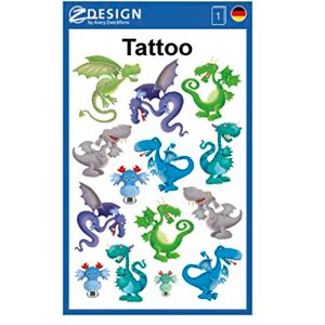 Avery 56751 Lot de 14 tatouages temporaires pour enfants (tatouages temporaires dragon, tatouages pour enfants, tatouages imperméables, autocollants pour anniversaire d'enfant, petit cadeau, - Publicité Avery 56751 Lot de 14 tatouages temporaires pour enfants (tatouages temporaires dragon, tatouages pour enfants, tatouages imperméables, autocollants pour anniversaire d'enfant, petit cadeau, - Publicité