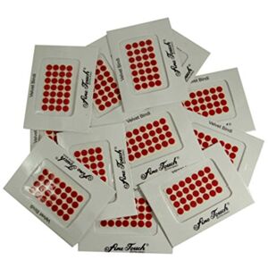Banithani Beaucoup De 12 Pcs Multicolores Assortis Bindis Temporaires Tatouages ??Autocollants Indien De Tikkas - Publicité Banithani Beaucoup De 12 Pcs Multicolores Assortis Bindis Temporaires Tatouages ??Autocollants Indien De Tikkas - Publicité