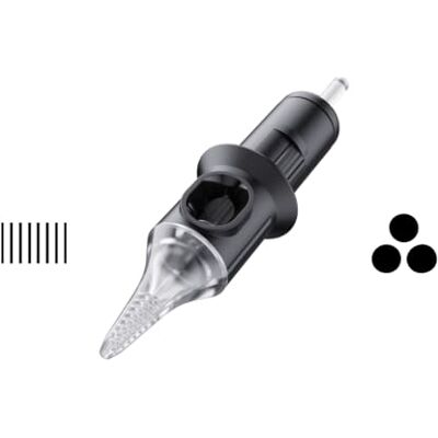 CHEYENNE Tattoo Modules de tatouage Liner 0.25 Capillary Cartridges 20 unités (3-Liner 0.25 slt) - Publicité CHEYENNE Tattoo Modules de tatouage Liner 0.25 Capillary Cartridges 20 unités (3-Liner 0.25 slt) - Publicité
