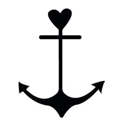 Inkster Tatouage temporaire Ancre coeur Résistant à l'eau 2 semaines Noir Adulte - Publicité Inkster Tatouage temporaire Ancre coeur Résistant à l'eau 2 semaines Noir Adulte - Publicité