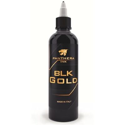 Panthera Ink Panthera Black Gold 150 ml encre de tatouage tatouage ink Reach conform - Publicité Panthera Ink Panthera Black Gold 150 ml encre de tatouage tatouage ink Reach conform - Publicité