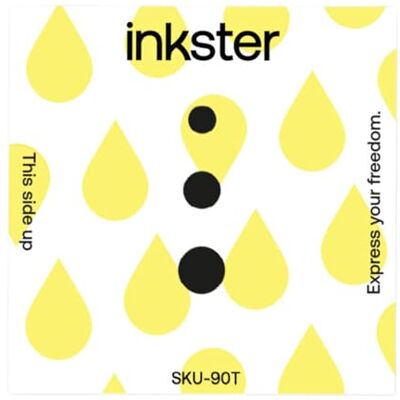 Inkster Trois points Tatouages temporaires vegan et waterproof pour adultes Encre certifiée cosmétique européenne Tatouage révolutionnaire de 2 semaines - Publicité Inkster Trois points Tatouages temporaires vegan et waterproof pour adultes Encre certifiée cosmétique européenne Tatouage révolutionnaire de 2 semaines - Publicité