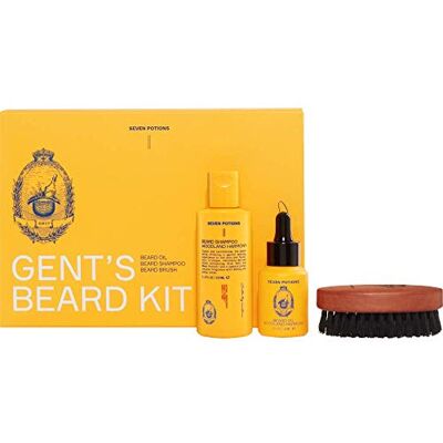 Seven Potions - Beard Grooming Set - Tonique citron - Publicité Seven Potions - Beard Grooming Set - Tonique citron - Publicité