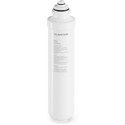 KLARSTEIN Velaire Filtre à Eau PAC Filtration Hygiénique, 3600L, Installation Facile, Compatible Distributeur d’Eau & Glaçons, Longue Durée, Accessoire Cuisine - Publicité KLARSTEIN Velaire Filtre à Eau PAC Filtration Hygiénique, 3600L, Installation Facile, Compatible Distributeur d’Eau & Glaçons, Longue Durée, Accessoire Cuisine - Publicité