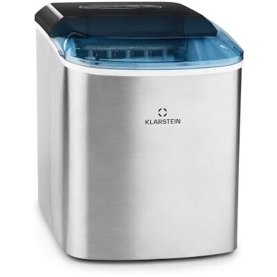 KLARSTEIN Machine a Glacons 12 kg / 24 h, 120 W pour la Maison, Capacité de 2,1L, Fabrique Rapidement Jusqu'à 12kg de Petits et Grands Glacons, Machine à Glaçons, Ice Maker avec Alarme Securité - Publicité KLARSTEIN Machine a Glacons 12 kg / 24 h, 120 W pour la Maison, Capacité de 2,1L, Fabrique Rapidement Jusqu'à 12kg de Petits et Grands Glacons, Machine à Glaçons, Ice Maker avec Alarme Securité - Publicité