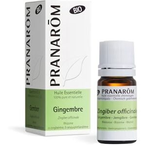 Pranarôm Gingembre BIO Huile Essentielle Chémotypée Tonique Digestive 100% Pure Et Naturelle HECT 5 ml - Publicité