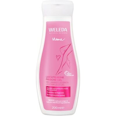 Weleda Gel Jambes légères 200 ml Gel Fraîcheur sensation de Jambes Lourdes Grossesse, Apaise & Tonifie, Soulage Sensation de Lourdeur, Vegan, NATRUE - Publicité Weleda Gel Jambes légères 200 ml Gel Fraîcheur sensation de Jambes Lourdes Grossesse, Apaise & Tonifie, Soulage Sensation de Lourdeur, Vegan, NATRUE - Publicité