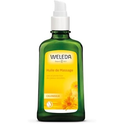 Weleda Huile de Massage au Calendula 100 ml - Publicité Weleda Huile de Massage au Calendula 100 ml - Publicité