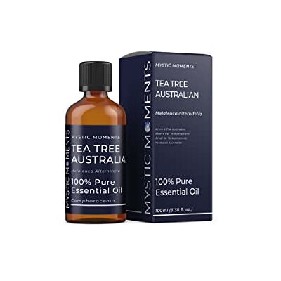 Mystic Moments Arbre De Thé Australien Huiles Essentielles 100ml 100% Pur - Publicité Mystic Moments Arbre De Thé Australien Huiles Essentielles 100ml 100% Pur - Publicité
