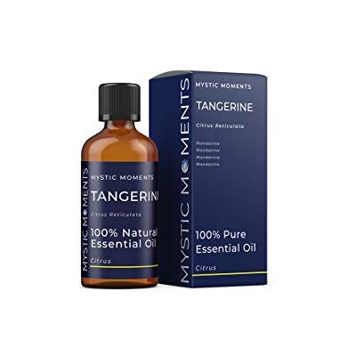 Mystic Moments Huile essentielle de Tangerine 100ml Citrus reticulata apporte aux diffuseurs, aux mélanges d'huiles et aux formulations parfumées un arôme doux frais hespéridé. Publicité Mystic Moments Huile essentielle de Tangerine 100ml Citrus reticulata apporte aux diffuseurs, aux mélanges d'huiles et aux formulations parfumées un arôme doux frais hespéridé. Publicité