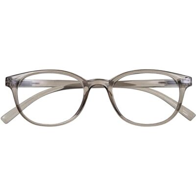 Isotoner Loupes de lecture mixtes ovales Marine branches flexibles +2.00 gris - Publicité Isotoner Loupes de lecture mixtes ovales Marine branches flexibles +2.00 gris - Publicité