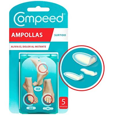 Compeed ALIMENTACIÓN VARMA Ampollas Surtido 5 Uds - Publicité Compeed ALIMENTACIÓN VARMA Ampollas Surtido 5 Uds - Publicité