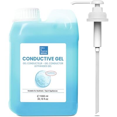bleu & marine Bretania Gel Conducteur Professionnel : Radiofréquence, Electrostimulateur Musculaire, Ultrasons, Électrodes, Cavitation, Epilateur Lumiere Pulsee, Epilateur Laser 1000 ml - Publicité bleu & marine Bretania Gel Conducteur Professionnel : Radiofréquence, Electrostimulateur Musculaire, Ultrasons, Électrodes, Cavitation, Epilateur Lumiere Pulsee, Epilateur Laser 1000 ml - Publicité