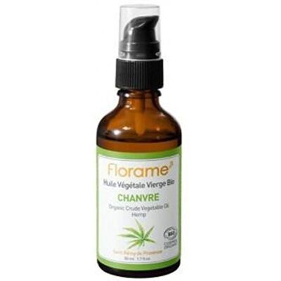 Florame Huile Vegetale De Chanvre Bio 50ml - Publicité Florame Huile Vegetale De Chanvre Bio 50ml - Publicité