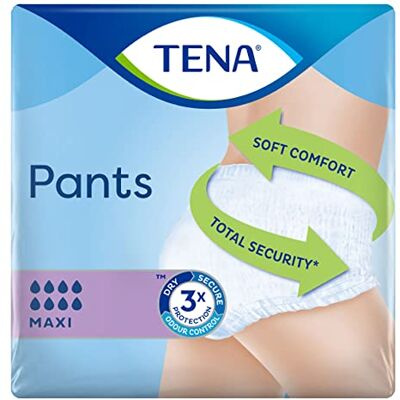 Tena Pants Maxi Pants Taille XL Lot de 40 - Publicité Tena Pants Maxi Pants Taille XL Lot de 40 - Publicité