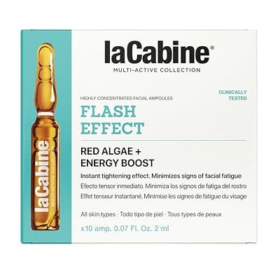 Ampoules Efecto Flash La Cabine - Soins du Visage - 10 pcs - Publicité Ampoules Efecto Flash La Cabine - Soins du Visage - 10 pcs - Publicité