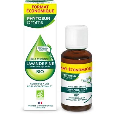 PHYTOSUN AROMS Phytosun Arôms Huile Essentielle de Lavande Fine Bio 30 ml - Publicité PHYTOSUN AROMS Phytosun Arôms Huile Essentielle de Lavande Fine Bio 30 ml - Publicité