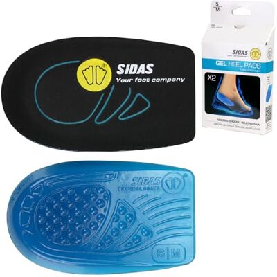 Sidas Gel Heel Pads Insole EU 42-46 - Publicité Sidas Gel Heel Pads Insole EU 42-46 - Publicité