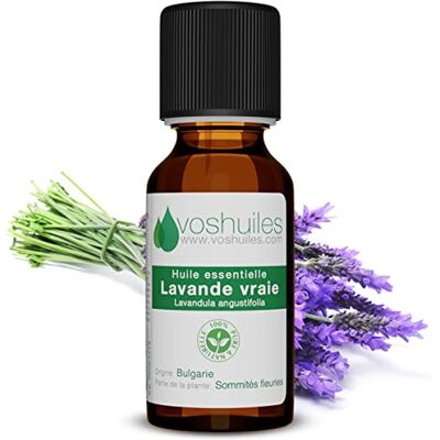 Voshuiles Huile Essentielle de Lavande - 60ml - Publicité Voshuiles Huile Essentielle de Lavande - 60ml - Publicité
