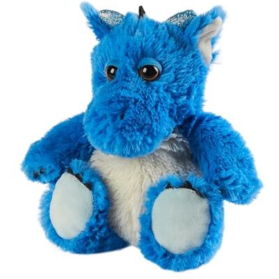 Warmies coussin chauffant lestée Blue Dragon, sac lavable au micro-ondes avec parfum de lavande française, coussin chauffant entièrement chauffant pour un confort doux, taille junior - Publicité Warmies coussin chauffant lestée Blue Dragon, sac lavable au micro-ondes avec parfum de lavande française, coussin chauffant entièrement chauffant pour un confort doux, taille junior - Publicité