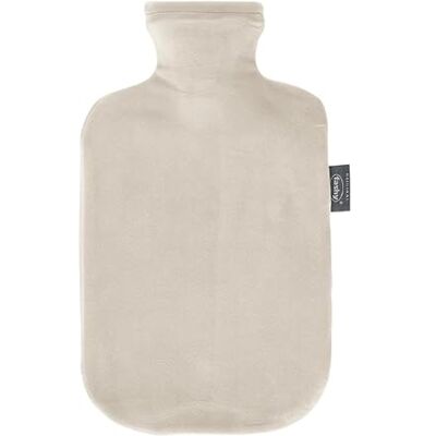 Fashy Bouillotte 2,0 l avec housse en peluche, beige - Publicité Fashy Bouillotte 2,0 l avec housse en peluche, beige - Publicité