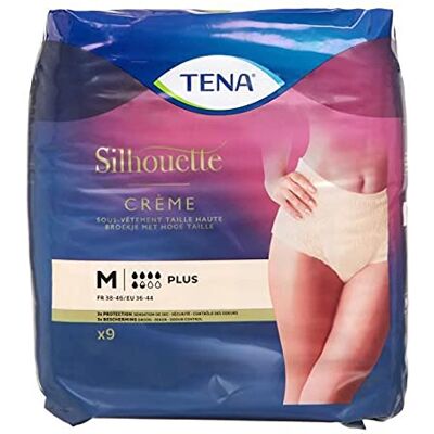 TENA Lady Pants Plus Medium Pack of 9 - Publicité TENA Lady Pants Plus Medium Pack of 9 - Publicité