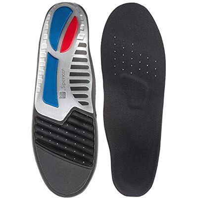 Spenco Ironman Total Support Original Semelles, Noir (Black), 38-40 - Publicité Spenco Ironman Total Support Original Semelles, Noir (Black), 38-40 - Publicité