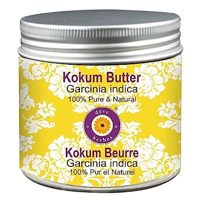 Deve Herbes Pure Beurre de kokum (Garcinia Indica) qualité thérapeutique naturelle 50gm (1.76 oz) - Publicité Deve Herbes Pure Beurre de kokum (Garcinia Indica) qualité thérapeutique naturelle 50gm (1.76 oz) - Publicité