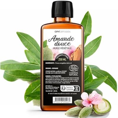GPH DIFFUSION Huile d'Amande Douce 250 ml - Publicité GPH DIFFUSION Huile d'Amande Douce 250 ml - Publicité