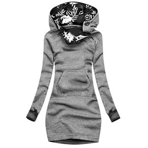 YUYOUG_Tops Femme Women Fashion Plaid Print Jacket Zipper Pocket Sweatshirt Long Sleeve Coat - Publicité