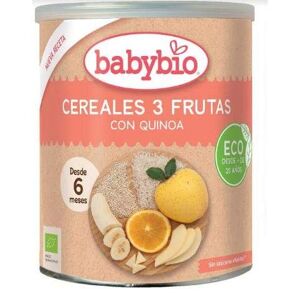 Babybio CEREALES 3 FRUITS DES 6 MOIS 220G - Publicité