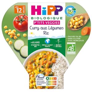 HiPP Curry aux Légumes Riz 230 g - Publicité HiPP Curry aux Légumes Riz 230 g - Publicité