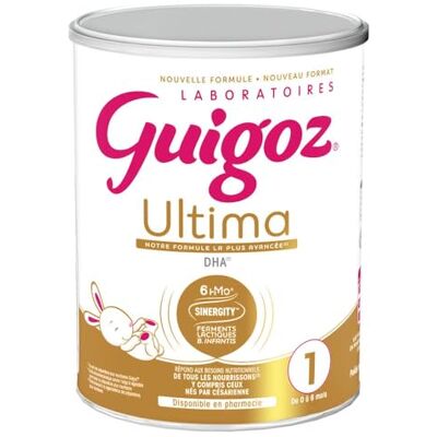 Guigoz Ultima Premium Lait 1er Âge Jusqu'à 6 Mois 800 g - Publicité Guigoz Ultima Premium Lait 1er Âge Jusqu'à 6 Mois 800 g - Publicité