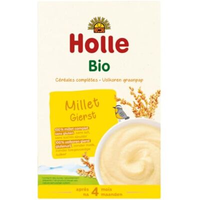 Bouillie de Millet Holle - Sans gluten 4m+ 250 g - Publicité Bouillie de Millet Holle - Sans gluten 4m+ 250 g - Publicité