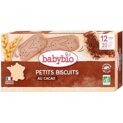Babybio Petits Biscuits au cacao 160gr - Publicité Babybio Petits Biscuits au cacao 160gr - Publicité