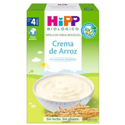Crème de Riz Bio Hipp - Alimentation bébé - Publicité Crème de Riz Bio Hipp - Alimentation bébé - Publicité