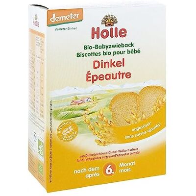 Holle Biscotte à l'Épeautre 200 gr 6m+ 571142 - Publicité Holle Biscotte à l'Épeautre 200 gr 6m+ 571142 - Publicité