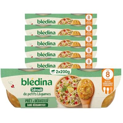 Blédina Prêt à Déguster Taboulé de Petits Légumes Dès 8 mois 12x200g - Publicité Blédina Prêt à Déguster Taboulé de Petits Légumes Dès 8 mois 12x200g - Publicité