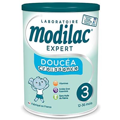MODILAC Expert Doucéa 3 Croissance De 12 À 36 Mois 800 g - Publicité MODILAC Expert Doucéa 3 Croissance De 12 À 36 Mois 800 g - Publicité