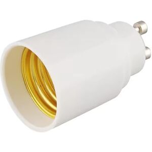 Lissek 1 adaptateur de douille de lampe, adaptateur de culot pour douille E14, E27, GU10, B22, pour ampoules LED halogènes et à économie d'énergie (GU10 vers E27) - Publicité Lissek 1 adaptateur de douille de lampe, adaptateur de culot pour douille E14, E27, GU10, B22, pour ampoules LED halogènes et à économie d'énergie (GU10 vers E27) - Publicité
