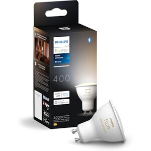 Philips White Ambiance Ampoule LED connectée, culot GU10, 400 lumens, Compatible Bluetooth, fonctionne avec Alexa, Google Assistant et Apple HomeKit. Pour salon, chambre et éclairage intérieur - Publicité Philips White Ambiance Ampoule LED connectée, culot GU10, 400 lumens, Compatible Bluetooth, fonctionne avec Alexa, Google Assistant et Apple HomeKit. Pour salon, chambre et éclairage intérieur - Publicité