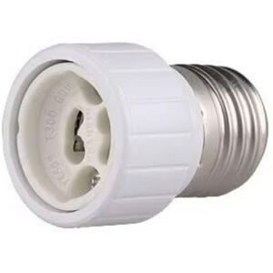 Lissek Lampe Socket Adaptateur Convertisseur Socket Adaptateur pour douille E14 e27 B22 GU10 pour LED et Halogène Ampoules à économie d'énergie E27 vers GU10 - Publicité Lissek Lampe Socket Adaptateur Convertisseur Socket Adaptateur pour douille E14 e27 B22 GU10 pour LED et Halogène Ampoules à économie d'énergie E27 vers GU10 - Publicité